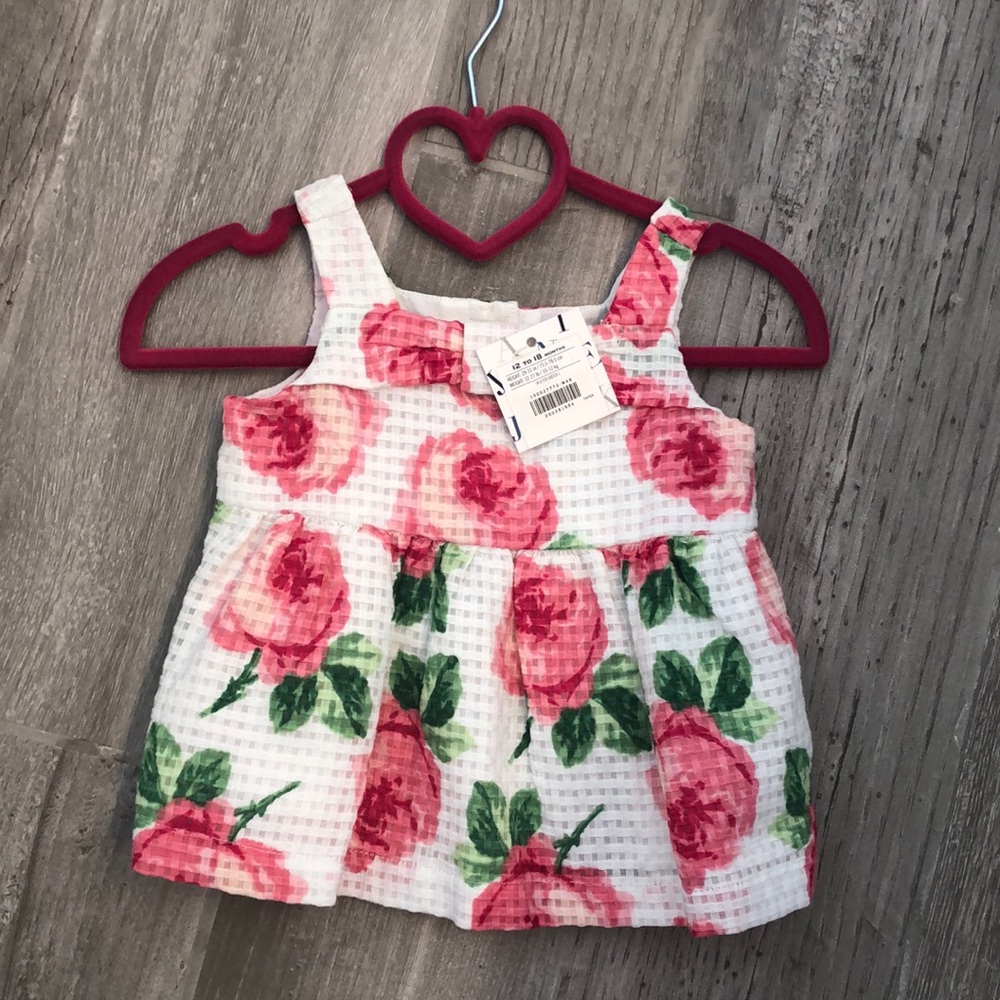 Janie and Jack Rose Top